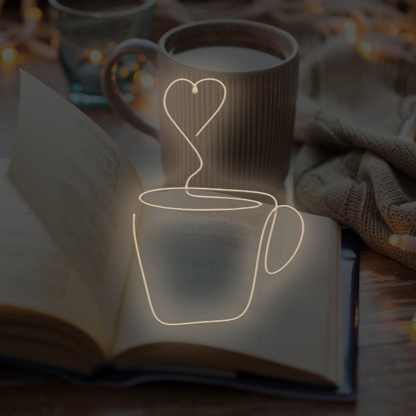 Warme Tasse Kaffee – LED-Neonschild، هيرجستيلت في لندن