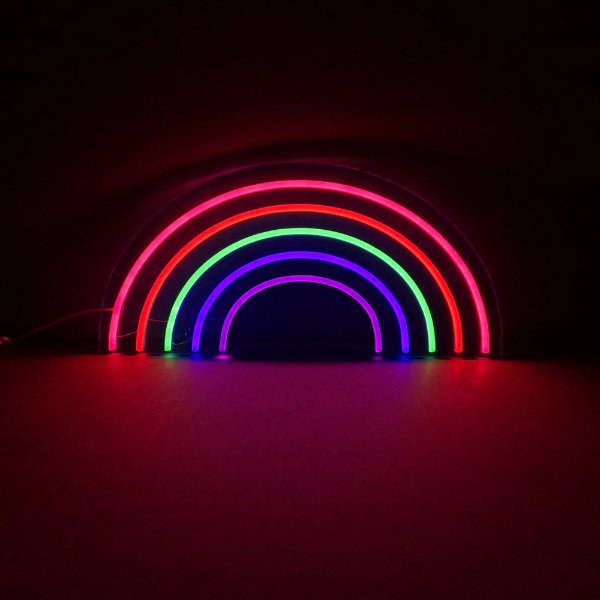 Luminária Néon LED Rainbow RS