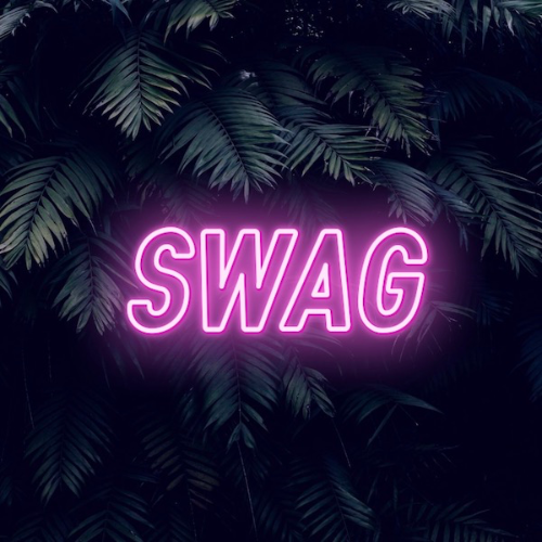 لافتة نيون LED من Swag Outline - لافتات نيون Planet Neon مصنوعة في لندن