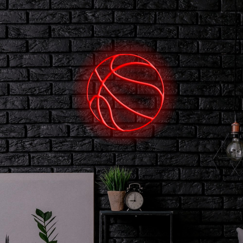 Basquete -LED -Neonschild - Planet Neon em Londres Neon Zeichen gemacht