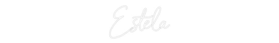 Custom Neon Sign Online Editor Estela