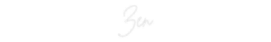 Custom Neon Sign Online Editor Zen