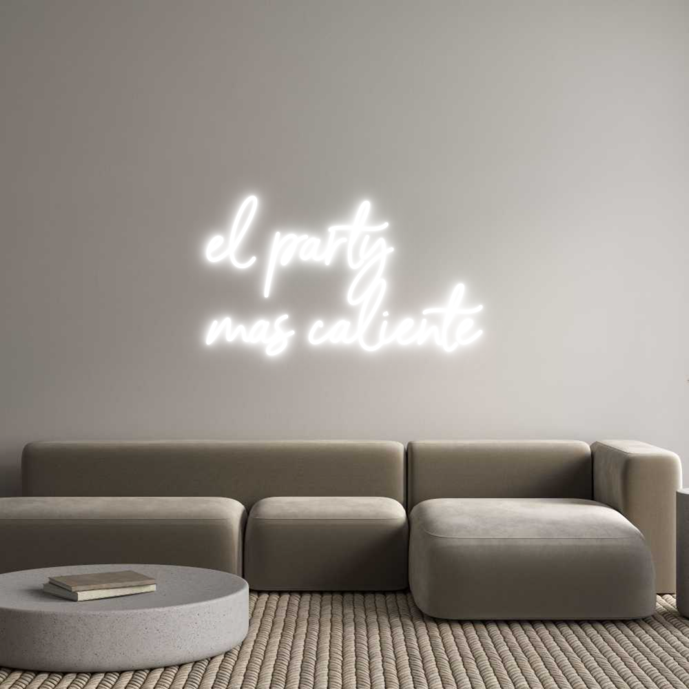 Custom Neon Sign Online Editor el party
màs...