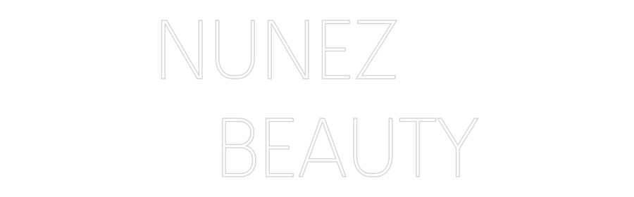 Custom Neon Sign Online Editor NUNEZ
   BEA...