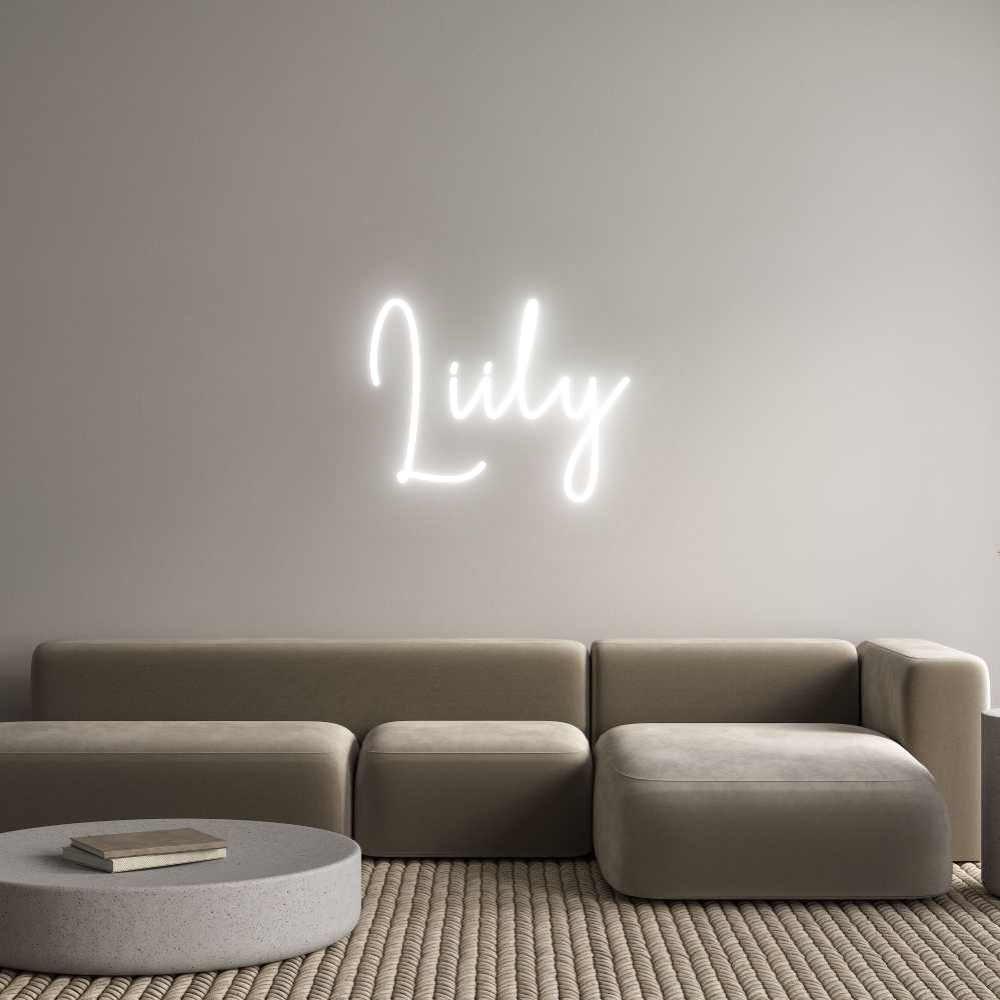 Custom Neon Sign Online Editor Liily