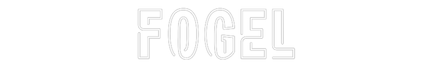 Custom Neon Sign Online Editor FOGEL