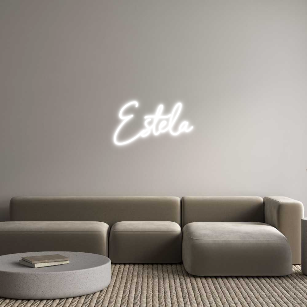 Custom Neon Sign Online Editor Estela