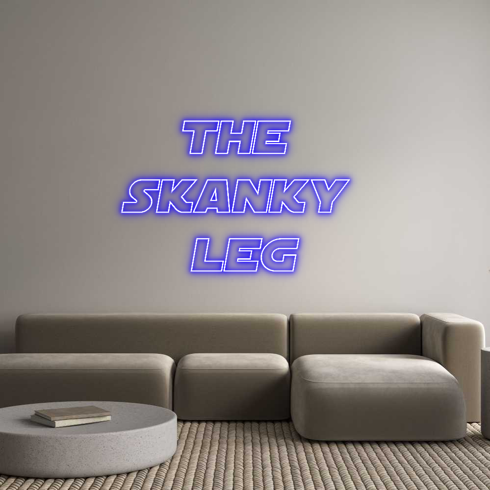 Editor online di insegne al neon personalizzate 
Squallido...