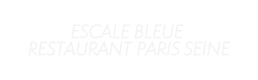 Custom Neon Sign Online Editor ESCALE BLEUE ...