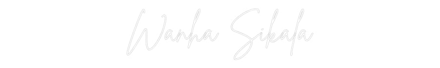 Custom Neon Sign Online Editor Wanha Sikala