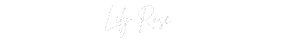 Custom Neon Sign Online Editor Lily-Rose