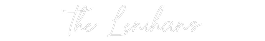 Custom Neon Sign Online Editor The Lenihans
