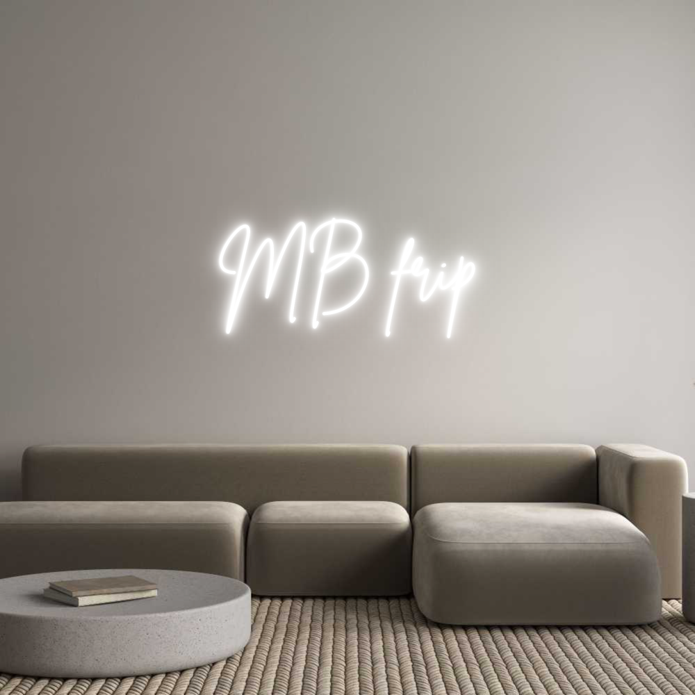 Custom Neon Sign Online Editor MB frip