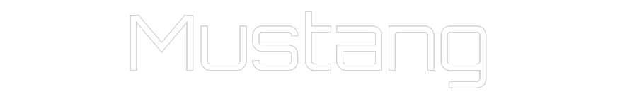 Custom Neon Sign Online Editor Mustang