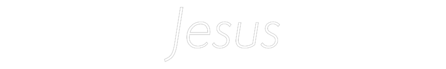 Benutzerdefiniertes Neonschild Online-Editor Jesus