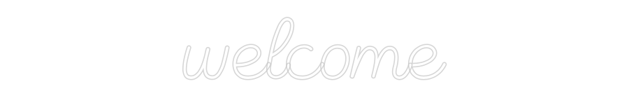 Custom Neon Sign Online Editor welcome