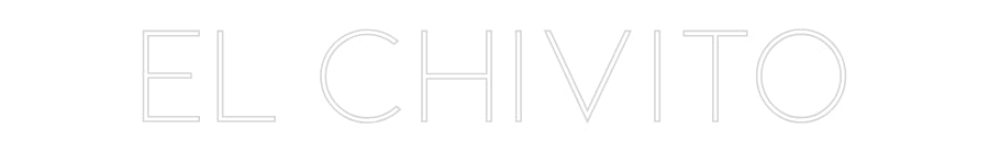 Custom Neon Sign Online Editor El Chivito
