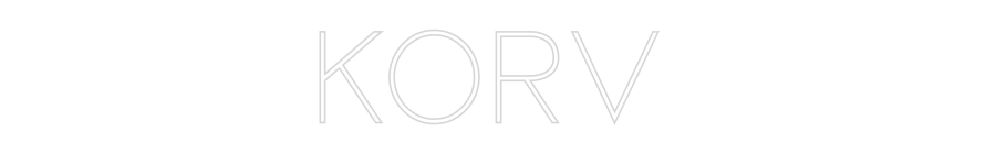 Custom Neon Sign Online Editor KORV