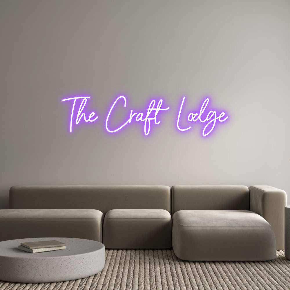 Custom Neon Sign Online Editor The Craft Lodge