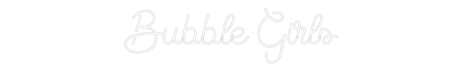 Brugerdefineret Neon Sign Online Editor Bubble Girls