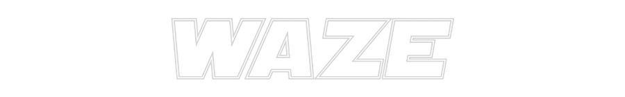 Custom Neon Sign Online Editor Waze