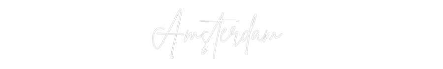 Custom Neon Sign Online Editor Amsterdam