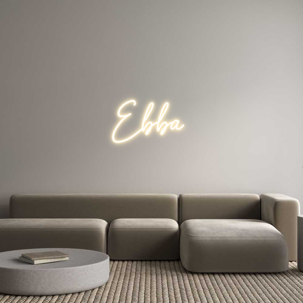 Custom Neon Sign Online Editor Ebba