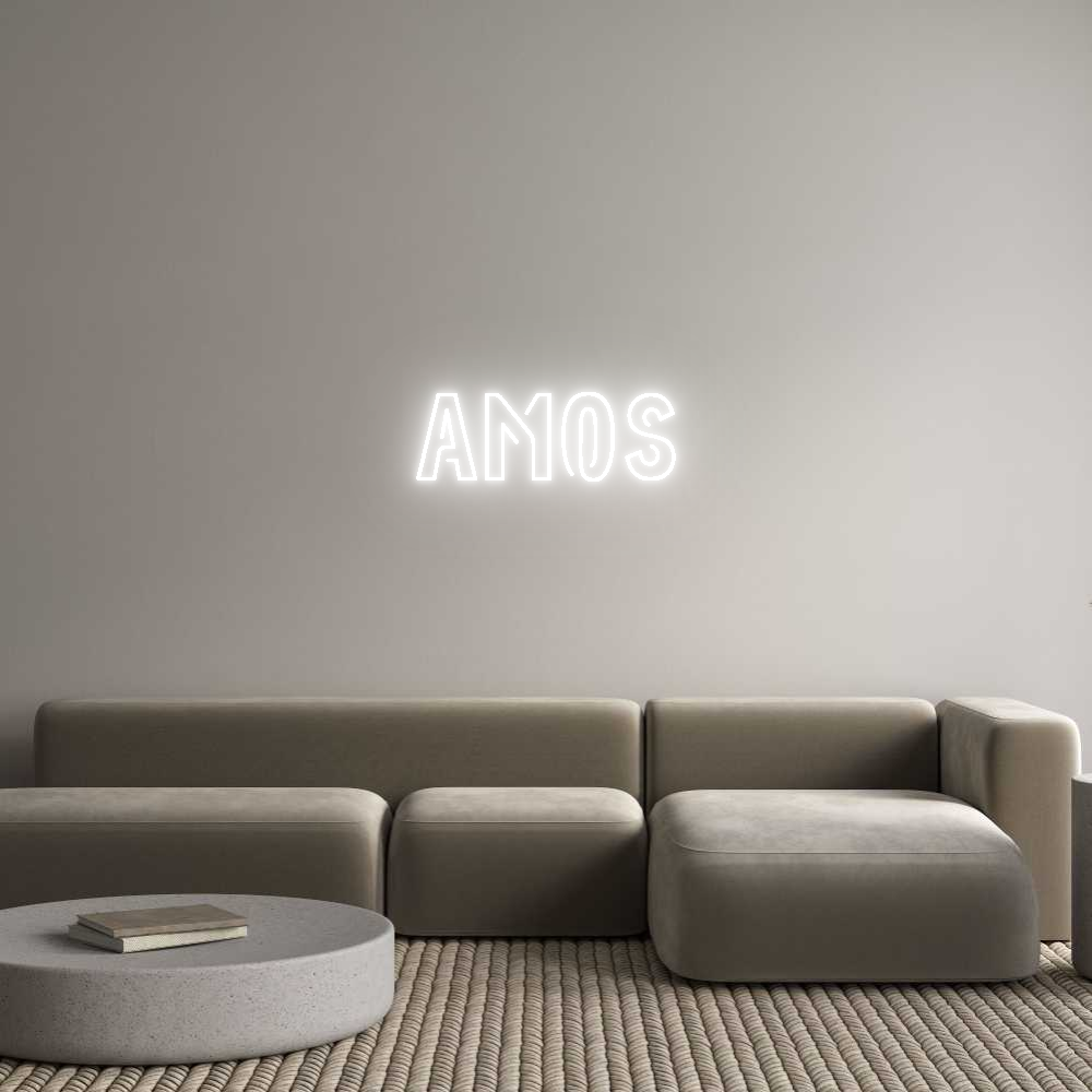 Custom Neon Sign Online Editor AMOS