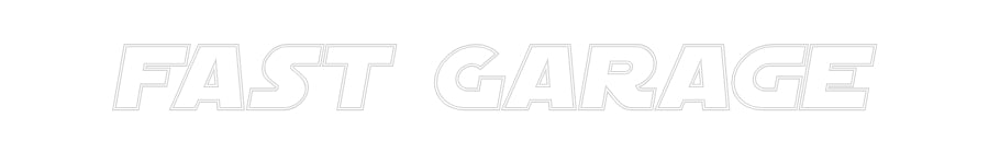 Custom Neon Sign Online Editor Fast Garage