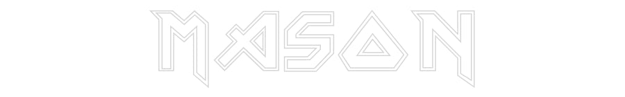Custom Neon Sign Online Editor Mason