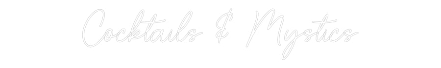 Editor online di insegne al neon personalizzate Cocktails & M...