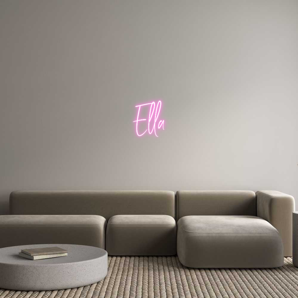 Custom Neon Sign Online Editor Ella