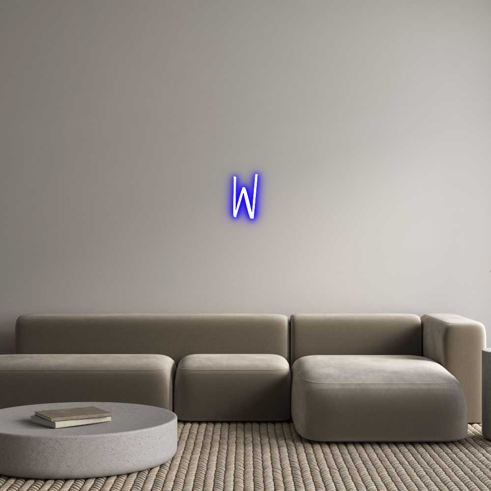 Custom Neon Sign Online Editor W