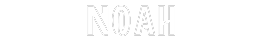 Custom Neon Sign Online Editor Noah