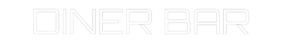 Custom Neon Sign Online Editor DINER BAR