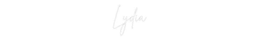 Custom Neon Sign Online Editor Lydia