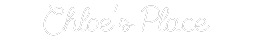 Custom Neon Sign Online Editor Chloe’s Place