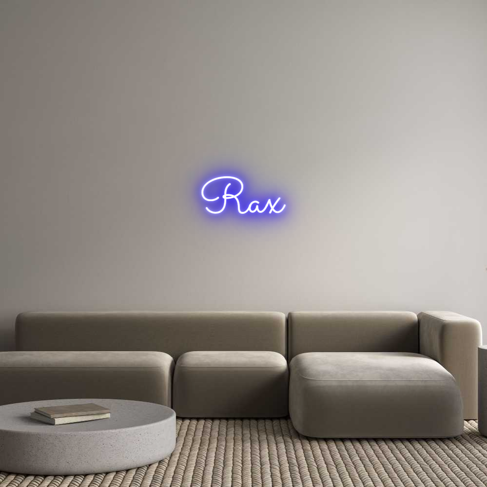 Custom Neon Sign Online Editor Rax