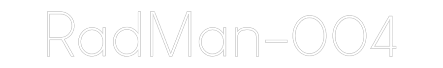 Custom Neon Sign Online Editor RadMan-004