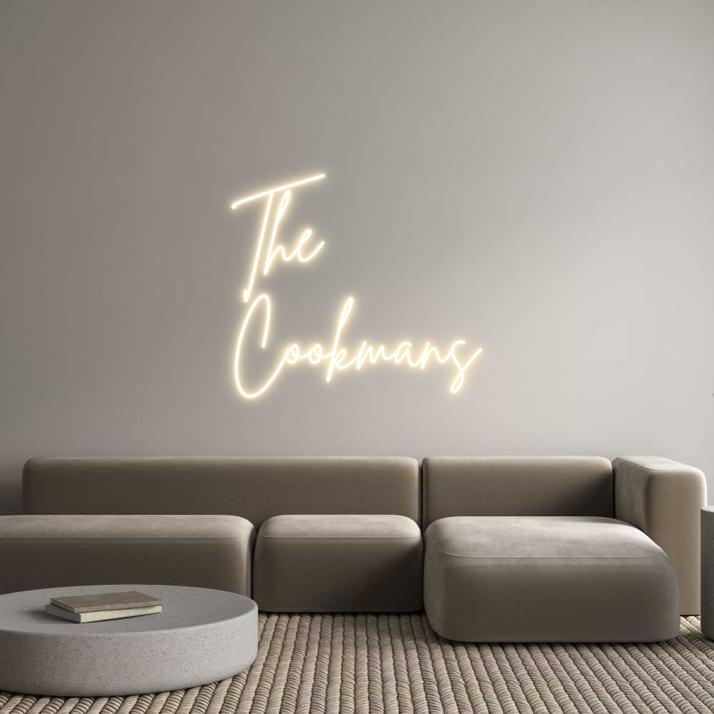 Custom Neon Sign Online Editor The 
Cookmans