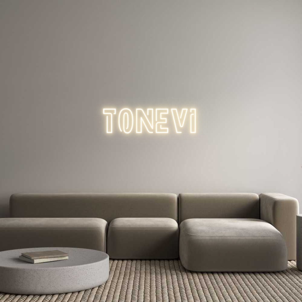 Custom Neon Sign Online Editor TONEVI