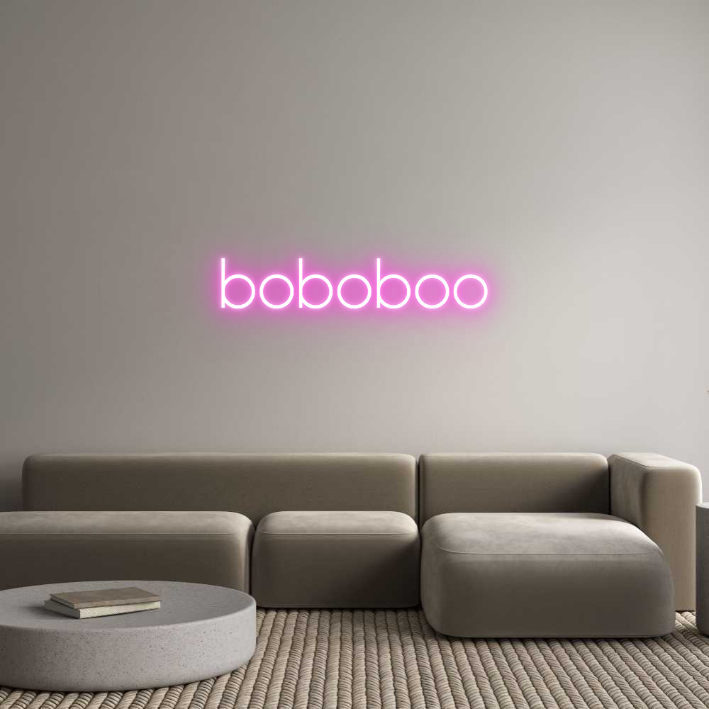 Custom Neon Sign Online Editor boboboo