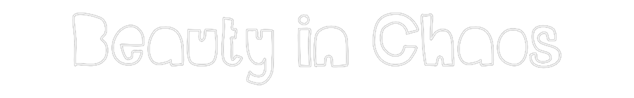 Editor online di insegne al neon personalizzate Bellezza nel caos