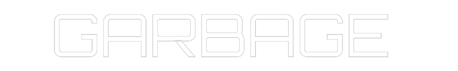 Custom Neon Sign Online Editor GARBAGE