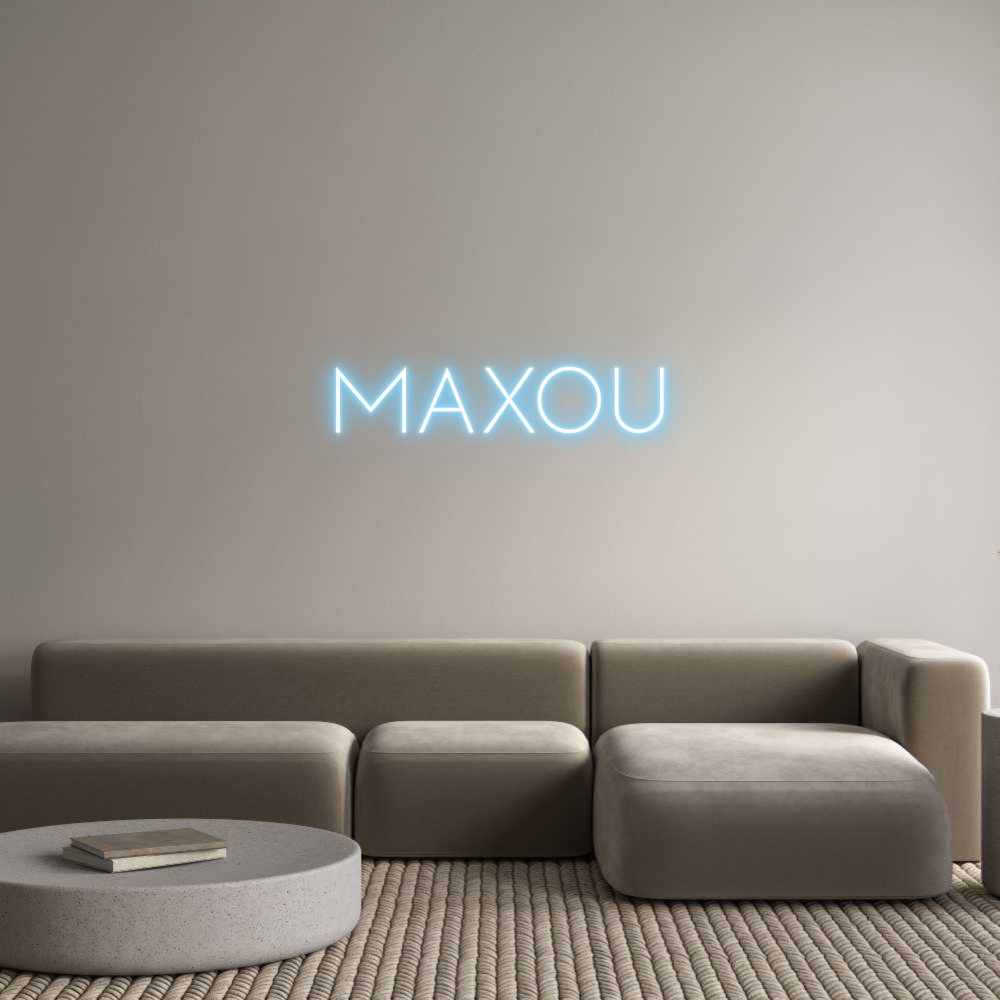 Custom Neon Sign Online Editor Maxou