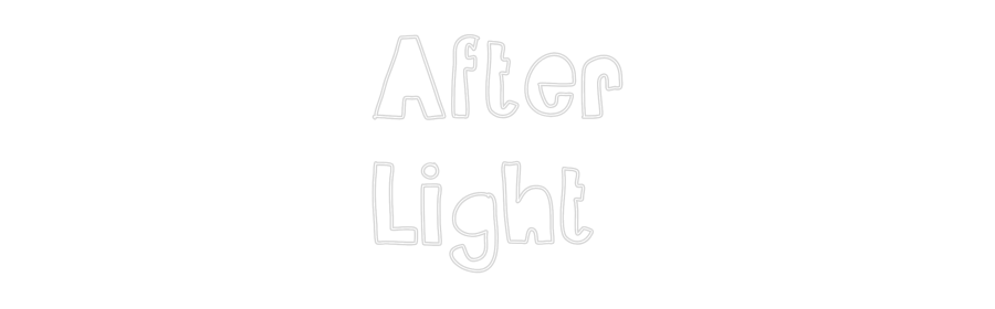 Custom Neon Sign Online Editor After
Light