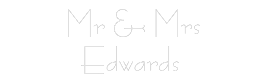 Custom Neon Sign Online Editor Mr & Mrs
Edw...