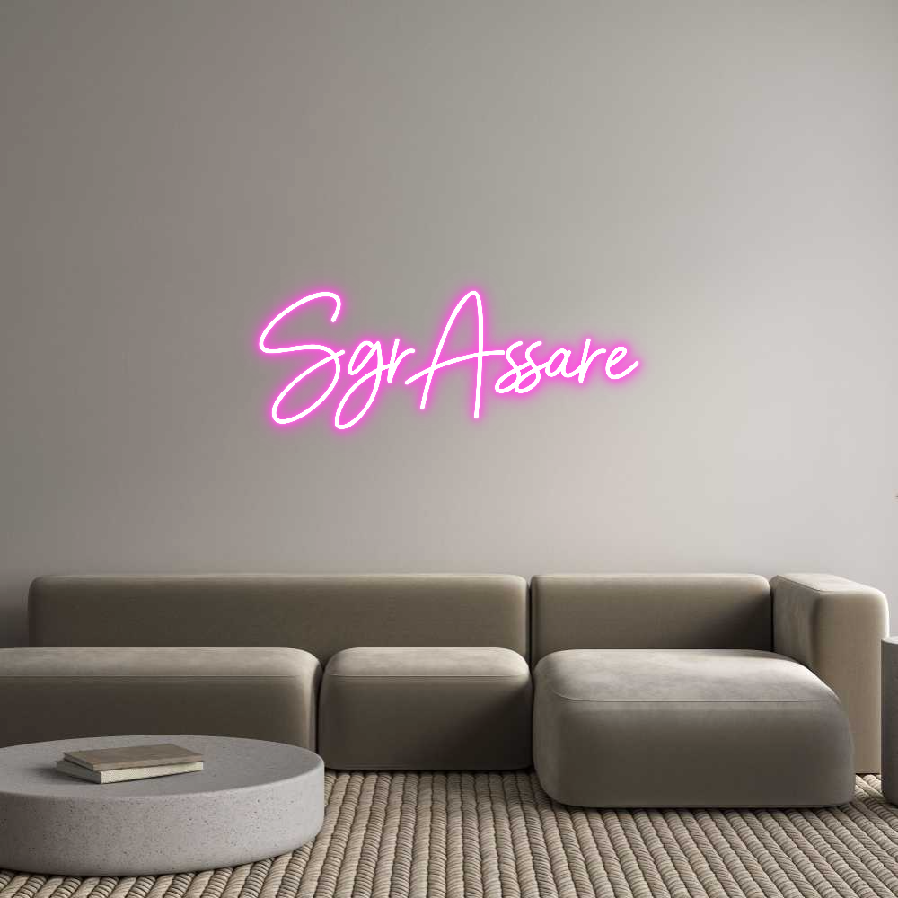 Custom Neon Sign Online Editor SgrAssare