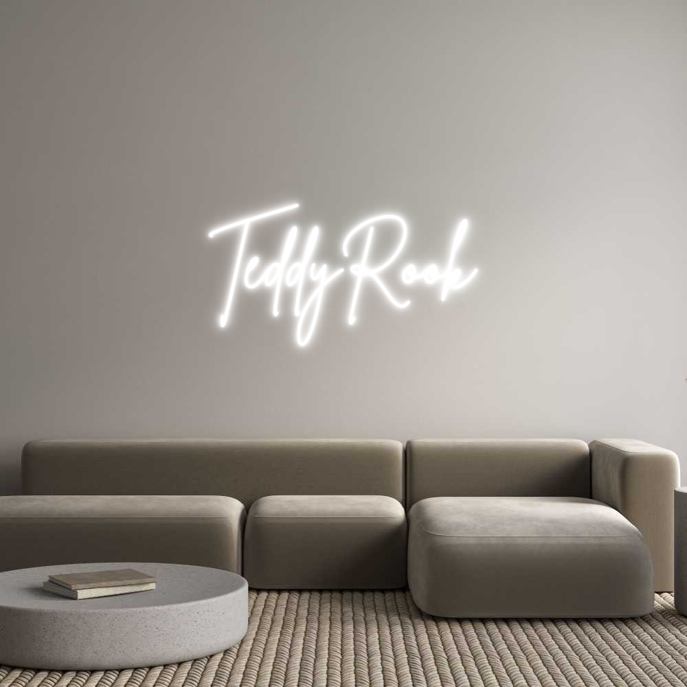 Custom Neon Sign Online Editor TeddyRook
