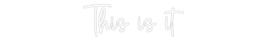 Custom Neon Sign Online Editor This is it